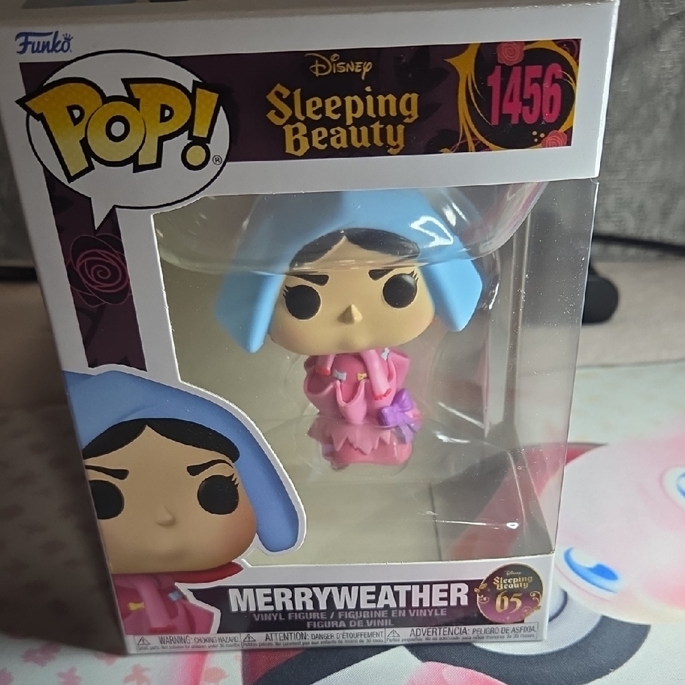 Funko Pop Disney Merryweather Figure - Blue and Pink